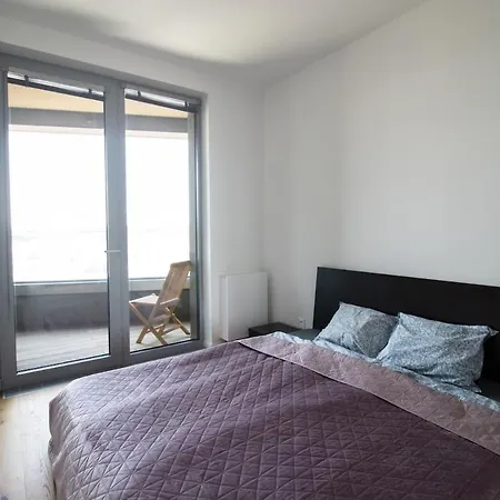 With Sunset View Over * Bratislava